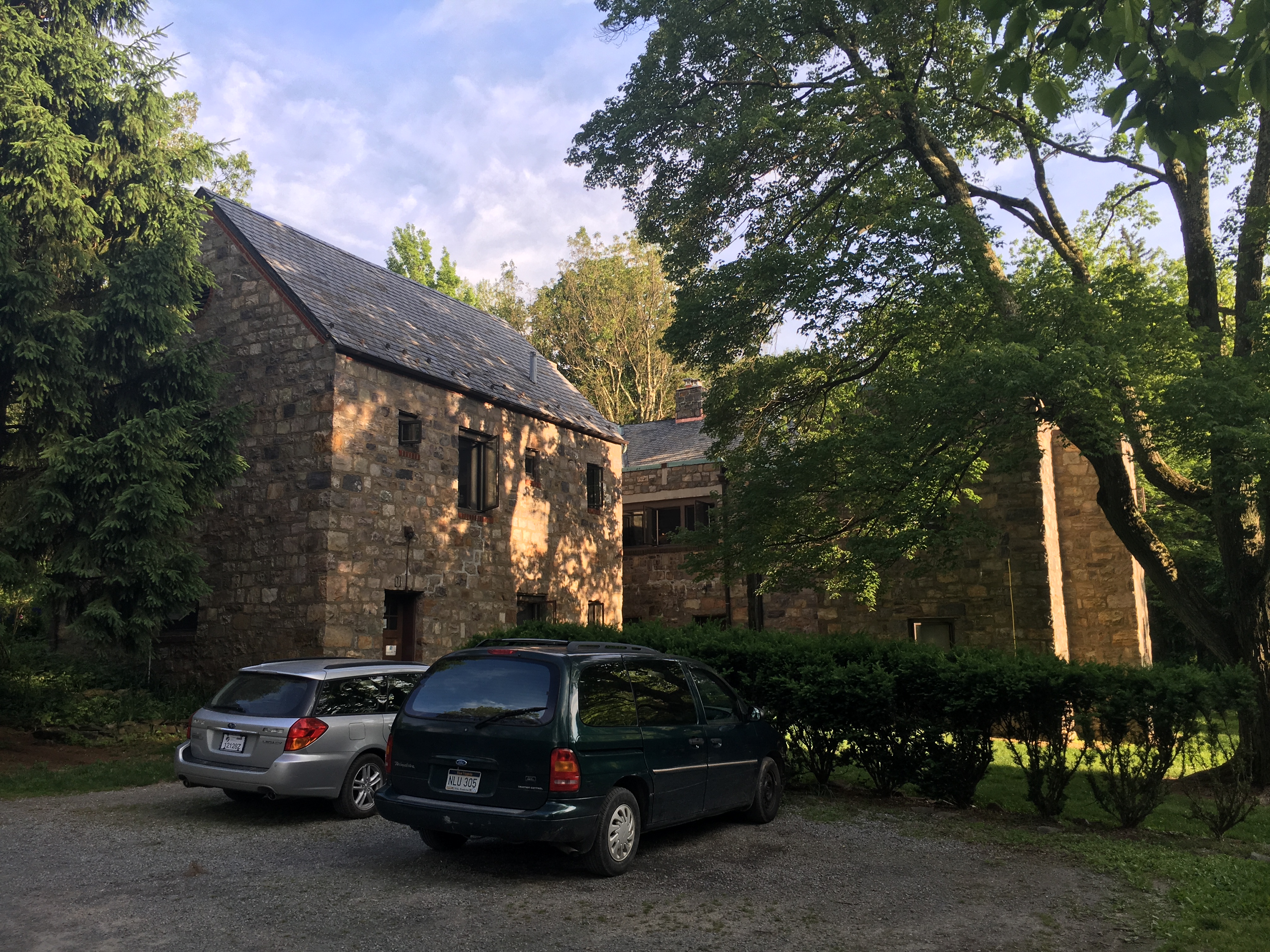 The outside